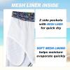 imageMens Swim Trunks Quick Dry Board Shorts with Mesh Lining Breathable Fit Hawaii Beach Shorts Swimwear Bathing SuitsNeon Palm Flamingo