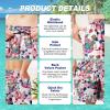 imageMens Swim Trunks Quick Dry Board Shorts with Mesh Lining Breathable Fit Hawaii Beach Shorts Swimwear Bathing SuitsPink Skull Flamingo