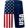 imageMens Swim Trunks Quick Dry Board Shorts with Mesh Lining Breathable Fit Hawaii Beach Shorts Swimwear Bathing SuitsUsa Flag3