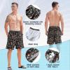imageMens Swim Trunks Quick Dry Board Shorts with Mesh Lining Breathable Surf Beach Shorts Swimwear Bathing SuitsFunny Hawaii