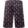 imageMens Swim Trunks Quick Dry Board Shorts with Mesh Lining Breathable Surf Beach Shorts Swimwear Bathing SuitsLeaf Flamingo