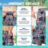 imageMens Swim Trunks Quick Dry Board Shorts with Mesh Lining Breathable Surf Beach Shorts Swimwear Bathing SuitsNavy Dinosaur Flag
