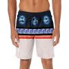 imageMens Swim Trunks Quick Dry Board Shorts with Mesh Lining Breathable Surf Beach Shorts Swimwear Bathing SuitsOcean Style10