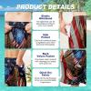 imageMens Swim Trunks Quick Dry Board Shorts with Mesh Lining Breathable Surf Beach Shorts Swimwear Bathing SuitsPatriotic Eagle Flag