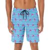 imageMens Swim Trunks Quick Dry Board Shorts with Mesh Lining Breathable Surf Beach Shorts Swimwear Bathing SuitsRipple Shark16