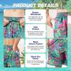 imageMens Swim Trunks Quick Dry Board Shorts with Mesh Lining Breathable Surf Beach Shorts Swimwear Bathing SuitsSkeleton Flamingo