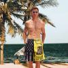 imageMens Swim Trunks Quick Dry Board Shorts with Mesh Lining Breathable Surf Beach Shorts Swimwear Bathing SuitsWhite