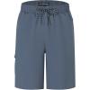 imageMens Swim Trunks Quick Dry Board Shorts with Zipper Pockets Beach Shorts Bathing Suits for Men  No Mesh LinerDark Grey