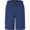 imageMens Swim Trunks Quick Dry Board Shorts with Zipper Pockets Beach Shorts Bathing Suits for Men  No Mesh LinerGrey Blue