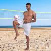 imageMens Swim Trunks Quick Dry Board Shorts with Zipper Pockets Beach Shorts Bathing Suits for Men  No Mesh LinerLight Grey