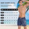 imageMens Swim Trunks with Compression Liner 5quot Stretch Board Shorts Quick Dry Zipper Pockets 2 in 1 Mens Bathing SuitsNavy Usa Flag
