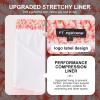 imageMens Swim Trunks with Compression Liner 5quot Stretch Board Shorts Quick Dry Zipper Pockets 2 in 1 Mens Bathing SuitsPinapple Palm