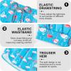 imageMens Swim Trunks with Compression Liner 5quot Stretch Board Shorts Quick Dry Zipper Pockets 2 in 1 Mens Bathing SuitsPink Flamingos