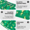 imageMens Swim Trunks with Compression Liner 5quot Stretch Board Shorts Quick Dry Zipper Pockets 2 in 1 Mens Bathing SuitsYellow Banana