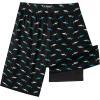 imageMens Swim Trunks with Compression Liner 9quot Board Shorts 2 in 1 Quick Dry Beach Swimwear Bathing Suits for MenGrey Blue Sharkc