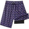 imageMens Swim Trunks with Compression Liner 9quot Stretch Board Shorts 2 in 1 Quick Dry Swimwear Bathing SuitsUsa Flagc