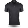 imageFresh Clean Threads Mens Polo Shirts  Pre Shrunk Soft Fitted Premium Classic Shirt  Mens Polos Cotton Poly TShirt BlendCharcoal Grey 1 Pack