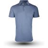 imageFresh Clean Threads Mens Polo Shirts  Pre Shrunk Soft Fitted Premium Classic Shirt  Mens Polos Cotton Poly TShirt BlendWedgewood 1 Pack