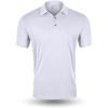 imageFresh Clean Threads Mens Polo Shirts  Pre Shrunk Soft Fitted Premium Classic Shirt  Mens Polos Cotton Poly TShirt BlendWhite 1 Pack