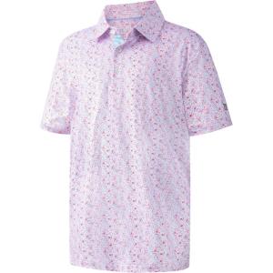imageBoys Polo Shirt Short Sleeve Performance Dry Fit Stretch Funny Print Active Casual Collared Golf Shirts for BoyPink Juice