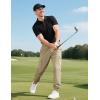 imageLzzidou Mens Casual Cargo Jogger Pants Drawstring Waist Lightweight Straight SweatpantsLightkhaki