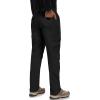 imageMens Cargo Tactical Pants Stretch Waistband Water Resistant Ripstop EDC Hiking PantsBlack