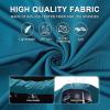 imageMens Polo Shirts Short Casual Solid Stylish Dry Fit Performance Designed Collared Golf Polo Shirts for MenBlue