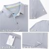 imageMens Polo Shirts Short Casual Solid Stylish Dry Fit Performance Designed Collared Golf Polo Shirts for MenLight Grey