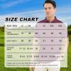 imageMens Polo Shirts Short Casual Solid Stylish Dry Fit Performance Designed Collared Golf Polo Shirts for MenMaroon Stripe