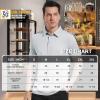 imageMens Polo Shirts Short Casual Solid Stylish Dry Fit Performance Designed Collared Golf Polo Shirts for MenSilver Grey