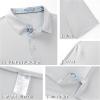 imageMens Polo Shirts Short Casual Solid Stylish Dry Fit Performance Designed Collared Golf Polo Shirts for MenSilver Grey