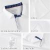 imageMens Polo Shirts Short Casual Solid Stylish Dry Fit Performance Designed Collared Golf Polo Shirts for MenWhite