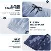 imageMens Swim Trunks with Compression Liner 9quot Builtin Board Shorts 2 in 1 Quick Dry Bathing Suits with Zipper PocketsGrey Gradient Camo