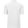 imageMens Short Sleeve Polo Shirt Stretch Solid Performance Golf Shirts Moisture Wicking Athletic Casual Collared TShirtWhite