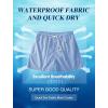 imageLzzidou Mens Swim Trunks 5 Inch with Mesh Lining Quick Dry Bathing Suit Board Shorts SwimsuitBlue