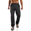 imageLzzidou Mens Tactical Cargo Pants Ripstop Lightweight Work Pants Water Resistant Outdoor Hiking Pants with Multi PocketsBlack