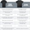 imageFresh Clean Threads Mens TShirts V Neck Premium Basic Short Sleeve Tees  Fitted Style Ultra Soft TagFree ComfortBlack  White  Charcoal Grey  Navy 4 Pack