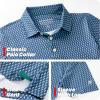 imageBoys Polo Shirt Short Sleeve Performance Dry Fit Stretch Funny Print Active Casual Collared Golf Shirts for BoyCartoon Seahorse