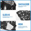 imageFT FENTENG Mens Hawaiian Shirts Regular Fit Short Sleeve Casual Button Down Summer Tropical Beach ShirtsSpace World