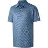 imageBoys Polo Shirt Short Sleeve Performance Dry Fit Stretch Funny Print Active Casual Collared Golf Shirts for BoyCartoon Seahorse