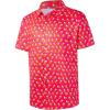 imageFT FENTENG Mens Hawaiian Shirts Regular Fit Short Sleeve Casual Button Down Summer Tropical Beach ShirtsPink Beer