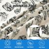 imageFT FENTENG Mens Casual Button Down Shirts Regular Fit Short Sleeve Hawaiian Shirt for MenDinosaur