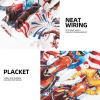 imageFT FENTENG Mens Casual Button Down Shirts Regular Fit Short Sleeve Hawaiian Shirt for MenHorse America Flag