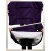 imageLzzidou Oversized Blanket Hoodie for Women Two Layers Cozy Flannel Sherpa Wearable Blanket Sweatshirt AdultDark Purple