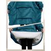imageLzzidou Oversized Blanket Hoodie for Women Two Layers Cozy Flannel Sherpa Wearable Blanket Sweatshirt AdultTeal Blue