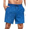 imageLzzidou Men Swim Trunks with Mesh Liner 5 Inch Inseam Board Shorts Quick Dry Bathing SuitAnchor