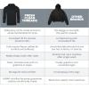 imageFresh Clean Threads Pullover Full Zip Hoodies for Men  Pre Shrunk Soft Fitted Premium Classic Fit  Cotton Poly Mens Hoodie