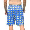 imageFT FENTENG Mens Swim Trunks Quick Dry Board Shorts with Mesh Lining Breathable Surf Beach Shorts Swimwear Bathing SuitsDuck Navy13