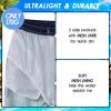 imageFT FENTENG Mens Swim Trunks Quick Dry Board Shorts with Mesh Lining Breathable Surf Beach Shorts Swimwear Bathing SuitsPalm Trees11