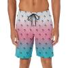 imageFT FENTENG Mens Swim Trunks Quick Dry Board Shorts with Mesh Lining Breathable Surf Beach Shorts Swimwear Bathing SuitsPink Tree12